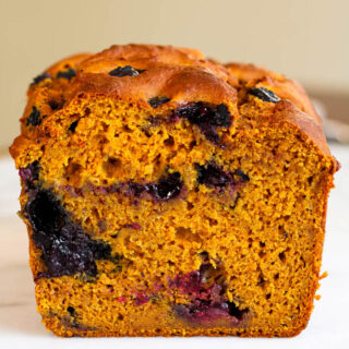 blueberry pumpkin bread